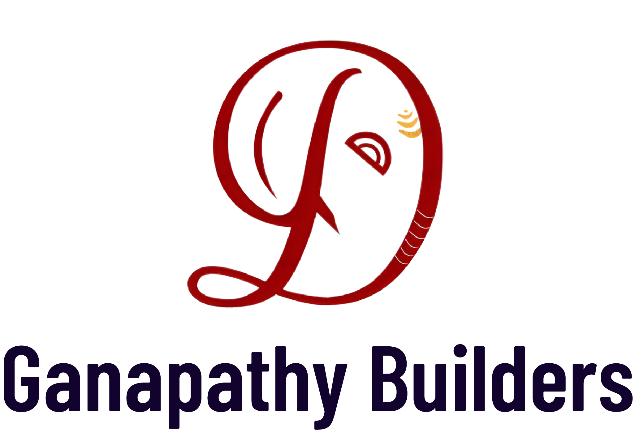 Ganapathy Builders Logo Wide