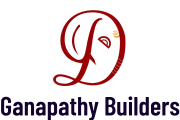 Ganapathy Builders Logo Wide